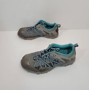 Innov8 Inov-8 Roclite 268 Gray Teal Blue Trail Hiking Athletic Sneaker Women 7.5
